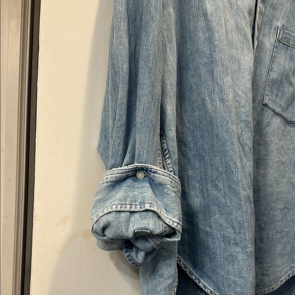Citizens of humanity Blue Denim Button-Up Shirt - Picture 7 of 10